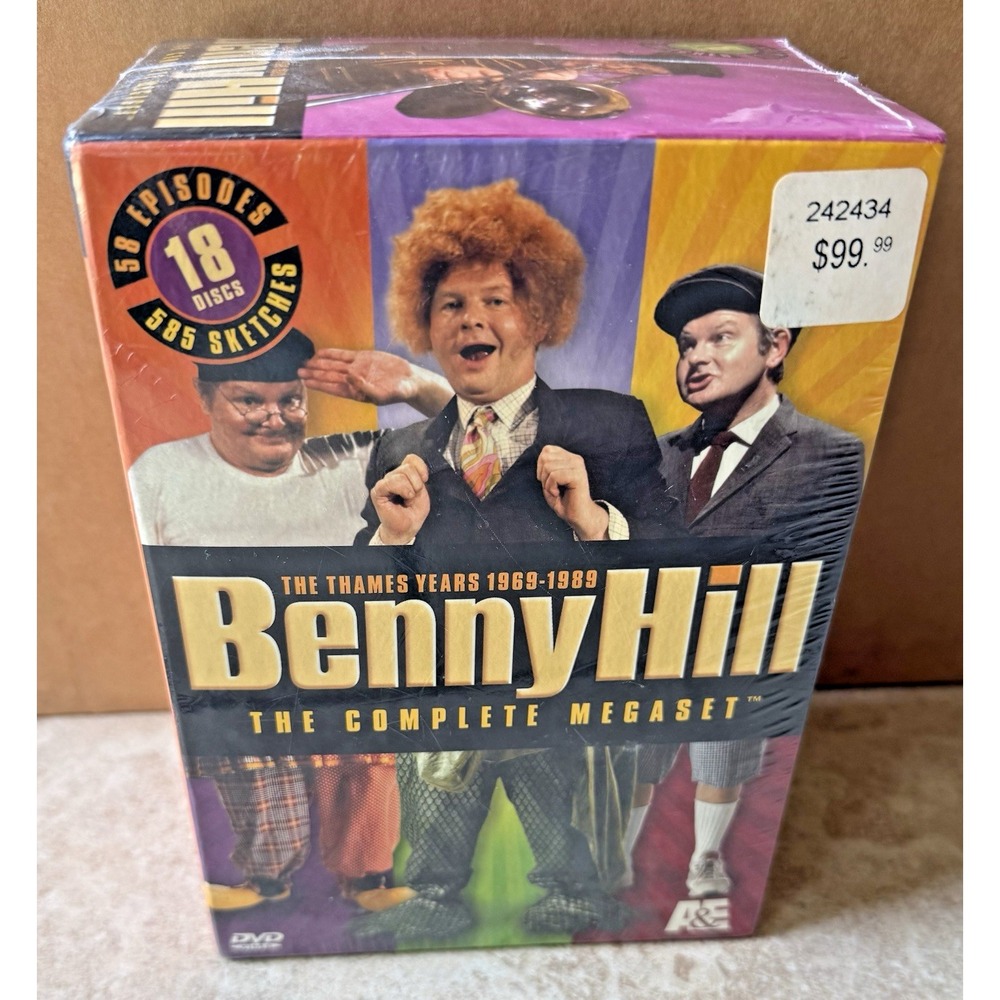 Benny Hill: The Thames Years Complete Megaset DVD Series 18-Disc Box Set EUC